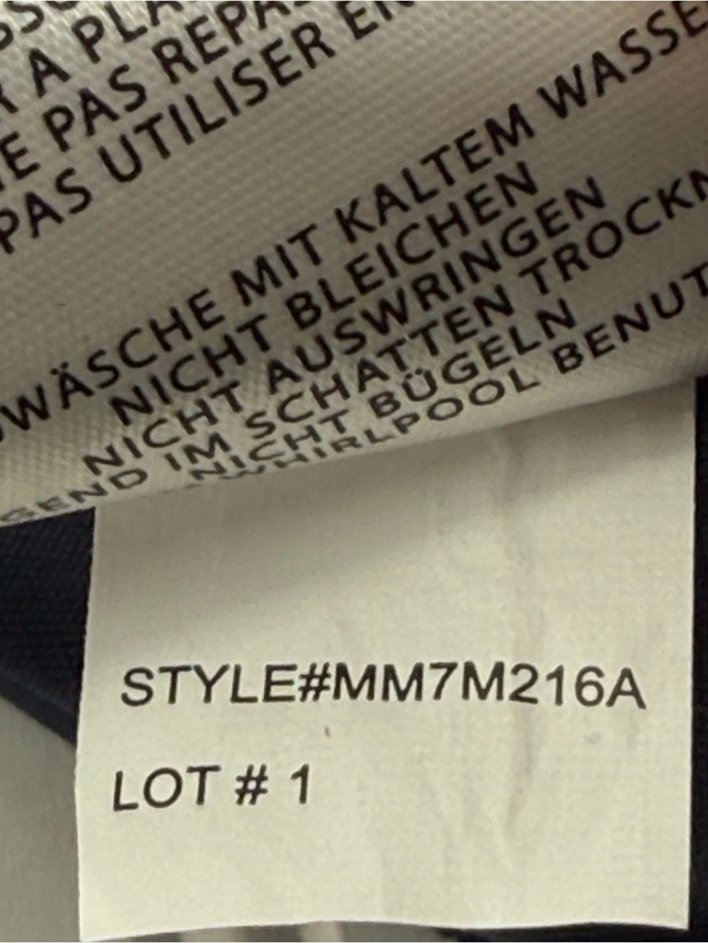 NWOT Michael Kors Navy Blue One Shoulder O-Ring Cut-Out One Piece Swimsuit 10 - Picture 10 of 10
